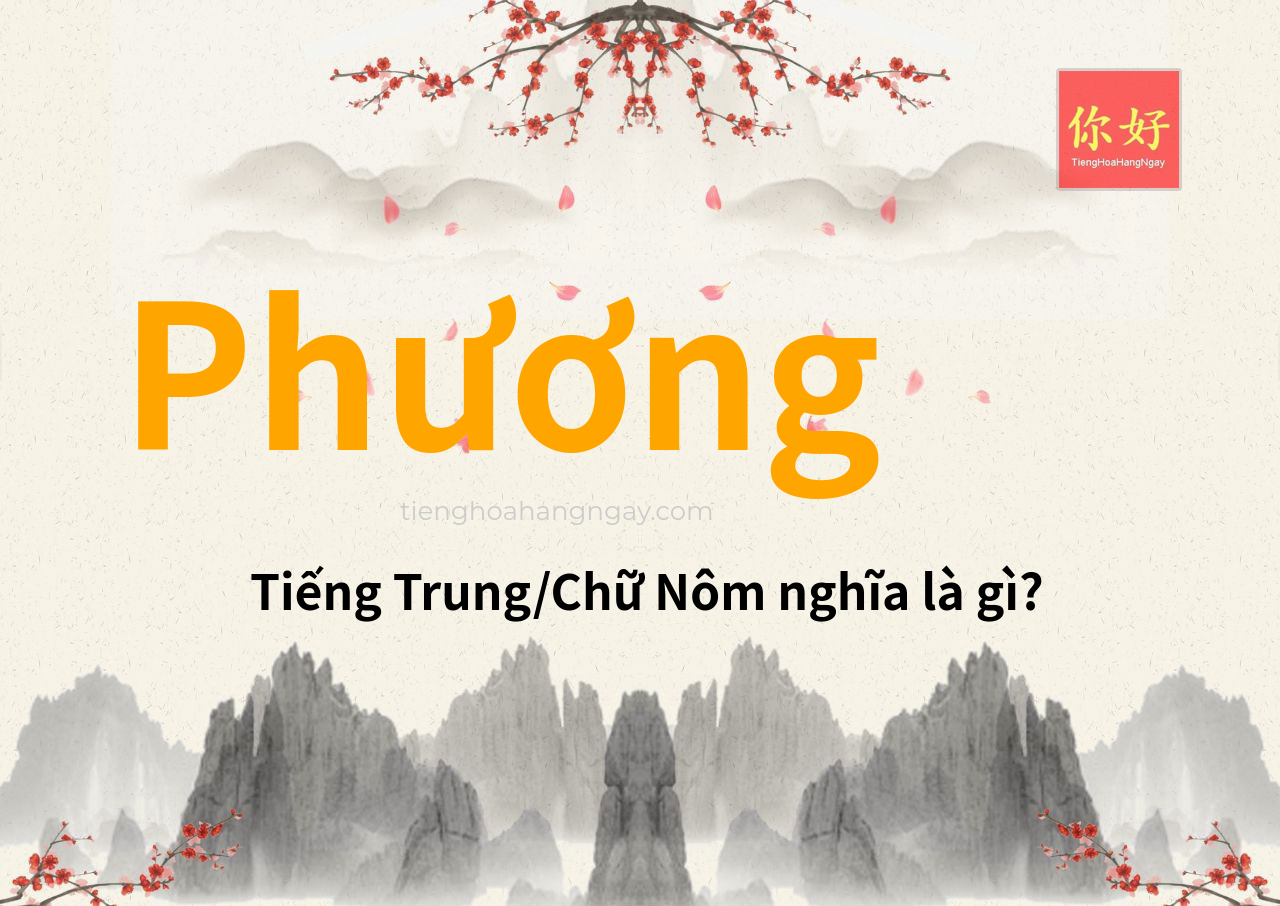 Phương tiếng Trung là gì?