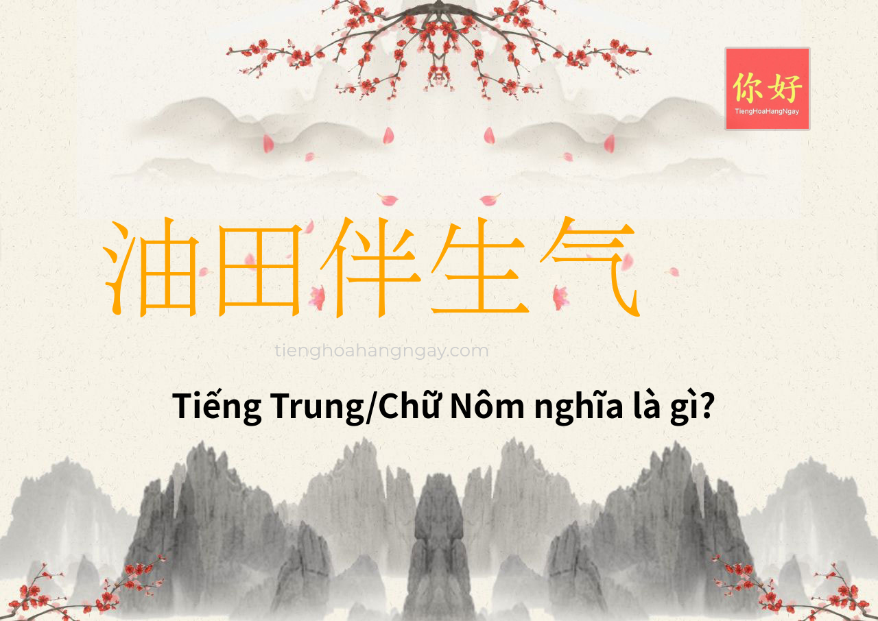 油田伴生气 tiếng Trung là gì?