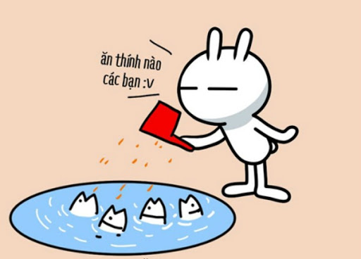 thả thính tiếng trung