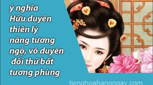 huu-duyen-thien-ly-nang-tuong-ngo-tieng-trung